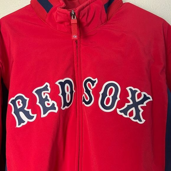 Boston Red Sox Jacket Mens L Majestic MLB Authentic Collection Therma Base - Picture 5 of 10